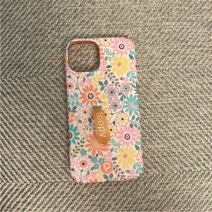 Loopy iPhone 14/13 case, Floral Burst